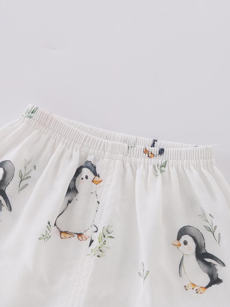 Summer Mosquito Repellent Pants for Babies: Casual, Thin, Lantern Style for Boys and Girls