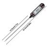 Electronic Food Thermometer LCD Display Kitchen Thermometer Digital Temperature Measuring Tool for Meat /Cooking /BBQ/Milk