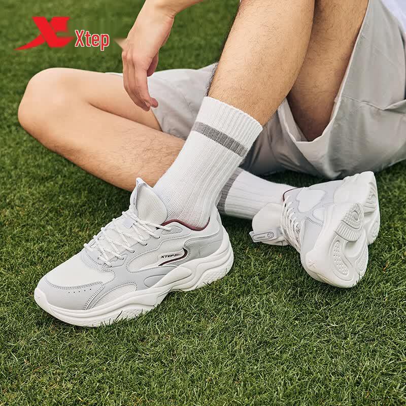 Xtep 2025 Unisex Athleisure Platform Sneakers
