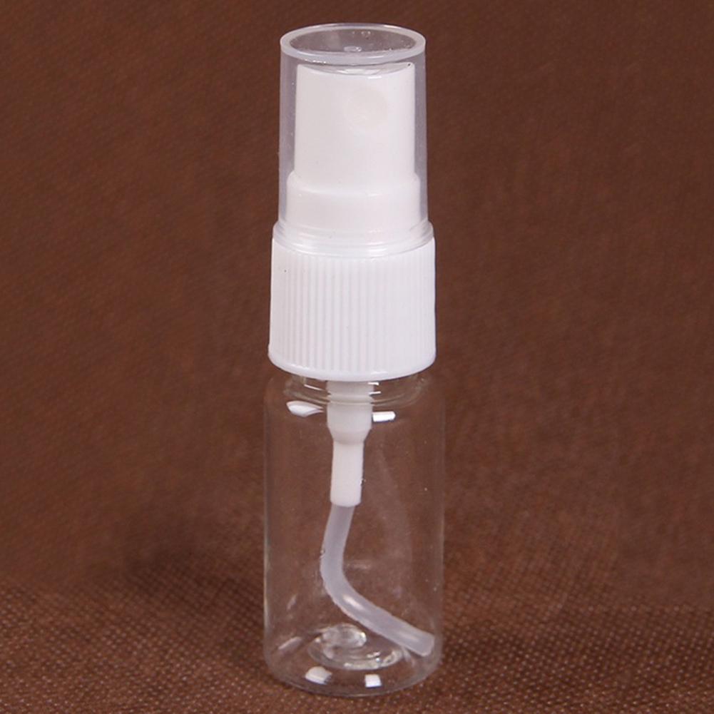 Portable Cosmetic Spray Atomizer Transparent Sample Plastic Travel