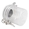200ml Glue Storage Container for Eyelash Extension Temp Humidity Display Sealed Leak Proof Transparent Eyelash Glue