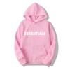 Unisex Hooded Sweatshirt Set Casual Sportswear Lightweight Cotton Blend Long Sleeve Top Pants