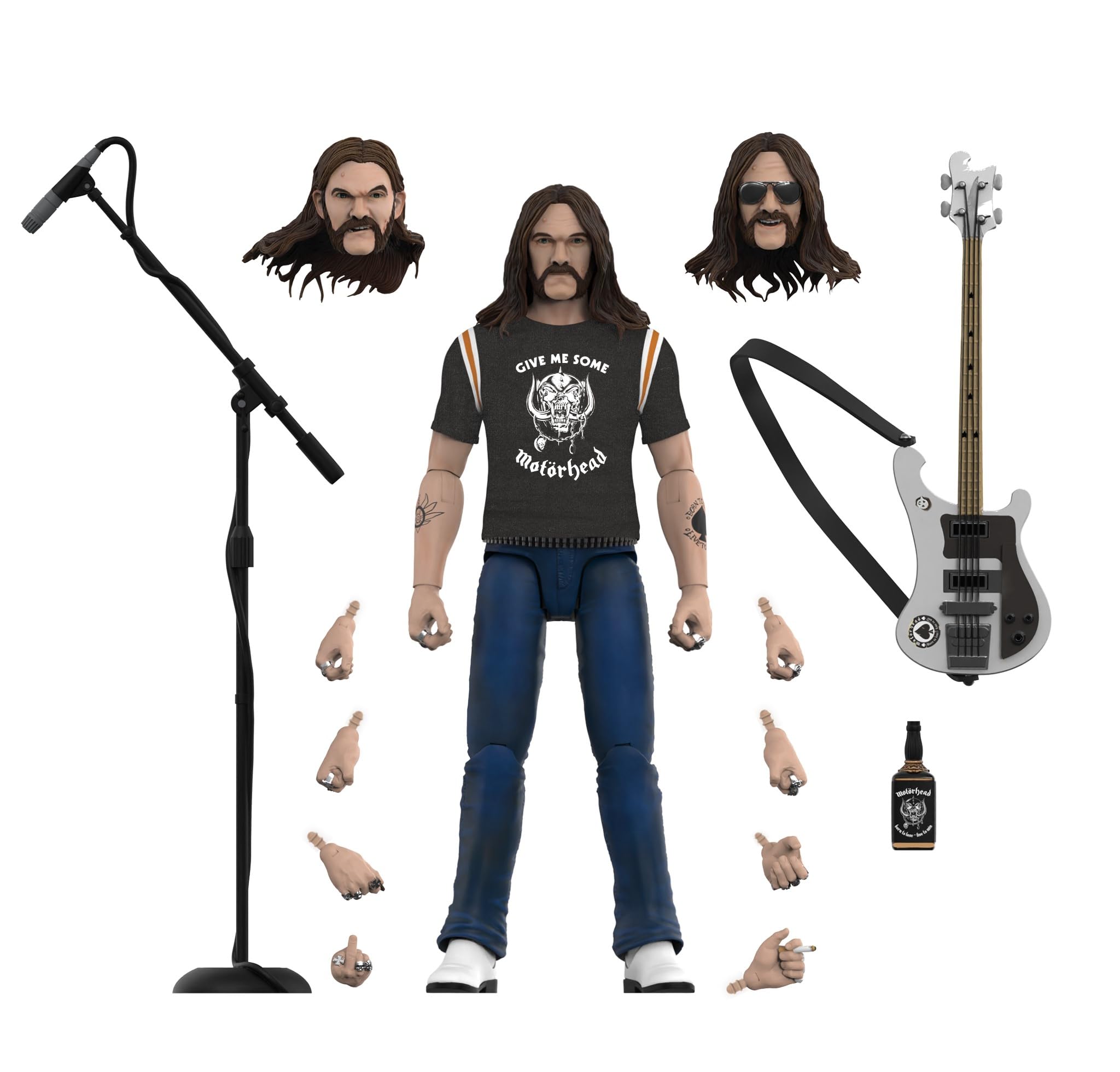

Super7 Motorhead Wave 02 Lemmy Action Figure ULTIMATES! - (1981 Tour)