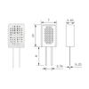 Replaced Humidity Sensor Moisture Sensitive Resistor HIS-06 Humidity Sensitive Resistance Dehumidifier HRS-06