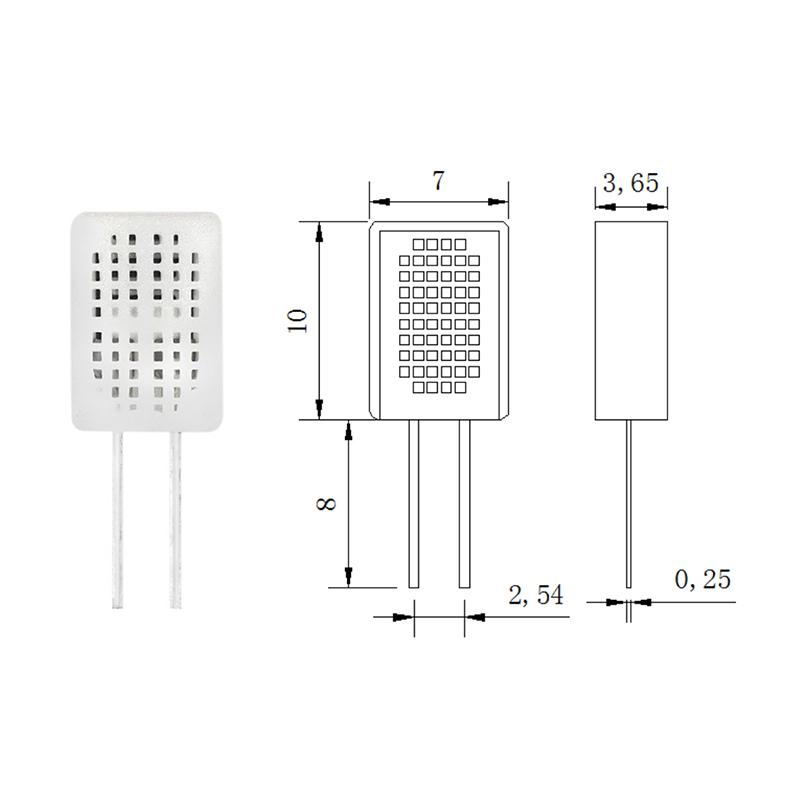 Replaced Humidity Sensor Moisture Sensitive Resistor HIS-06 Humidity Sensitive Resistance Dehumidifier HRS-06