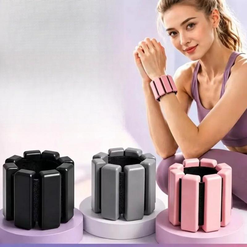 Adjustable Weighted Fitness Wrist & Ankle Strap - Easy Detachable for Men & Women