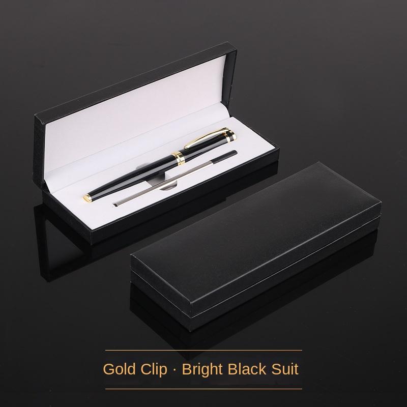 Black Box Ballpoint Pen Rollerball Pen Signature Pen Set Gift Box Gel Pen Set Business Office