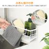 Aieve Sponge Holder Flowing Water Sponge Holder Sponge Rack with Dish Rack Stainless Steel Rust Proof Scrubber Holder Sponge Detergent Holder Drainer