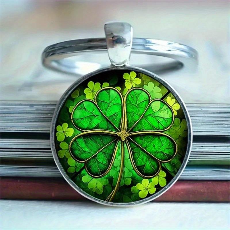 

Ретро транскордонний творчий брелок One Size зелений