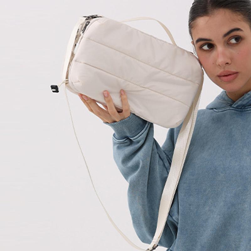 New Casual Sports Bag Hot-sell Light Cup Bag,solid Color Versatile Men Women Style Messenger Bag Fashi Simple Water Bottle Bag