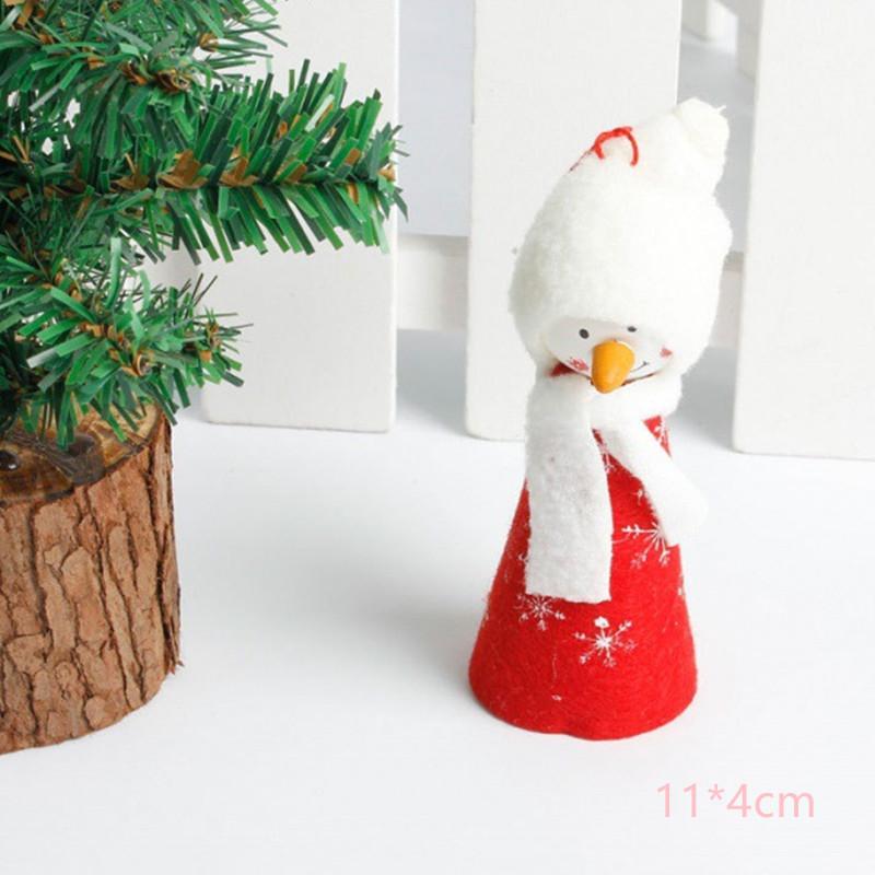 Pandantiv Păpușă din Pânză de Crăciun Mini Decor Pom de Crăciun Înger Moș Crăciun Om de Zăpadă Ornament Păpușă de Crăciun Decorațiune de Crăciun pentru Casă