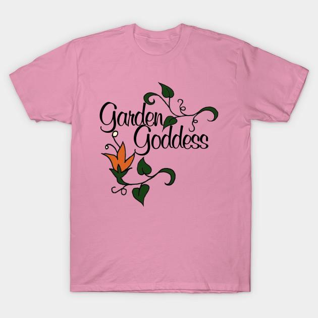 T Shirt Women Garden Goddess Harajuku Print Kawaii Tshirt Summer Short Sleeve Female T-Shirt Top Tee