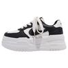 Thick Sole Height Increase 6cm White Shoes Women's 2025 New Spring Canvas Shoes Milk Fufu Shoes Sports and Leisure Board Shoes