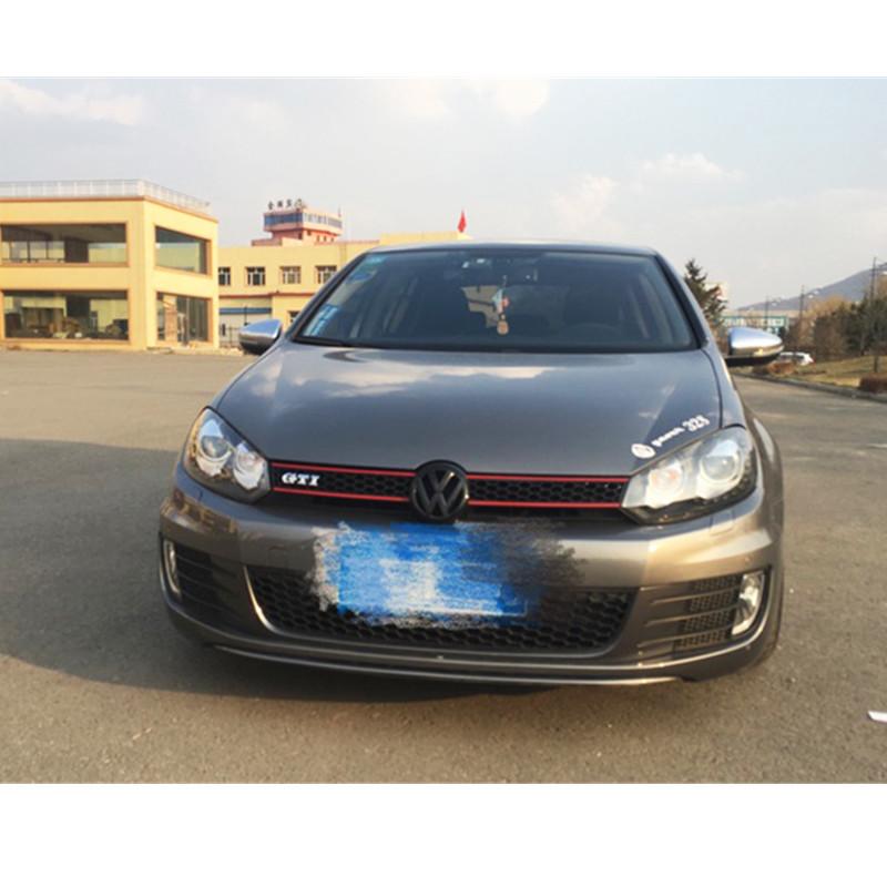 VW GTI GOLF 2026 Hot For VW VOLKSWAGEN Gloss Black Replacement 135mm Front Grill Emblem or 110mm Rear Trunk Lid Car Badge for Vo