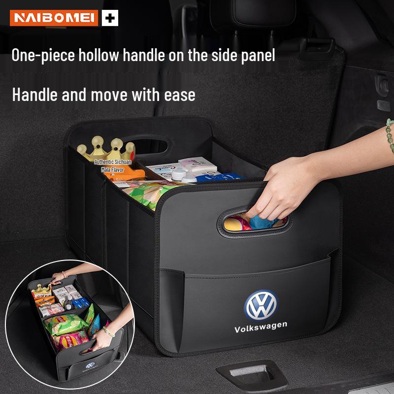Compatible Trunk Storage Boxes for Volkswagen Lavida, Tiguan, Passat, Golf, ID.4, and Magotan