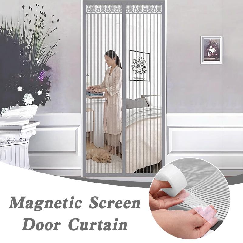 Anti-Mosquito Mesh Nets Magnetic Curtain Automatic Closing Curtains Anti Mosquito Screen Mosquito Repellent Door Curtains