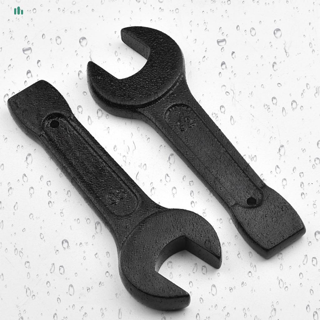 Open End Wrench Multifunctional Universal High Carbon Steel Wrench Manual Hardware Grip Tool 24/27/30/32/34/36mm