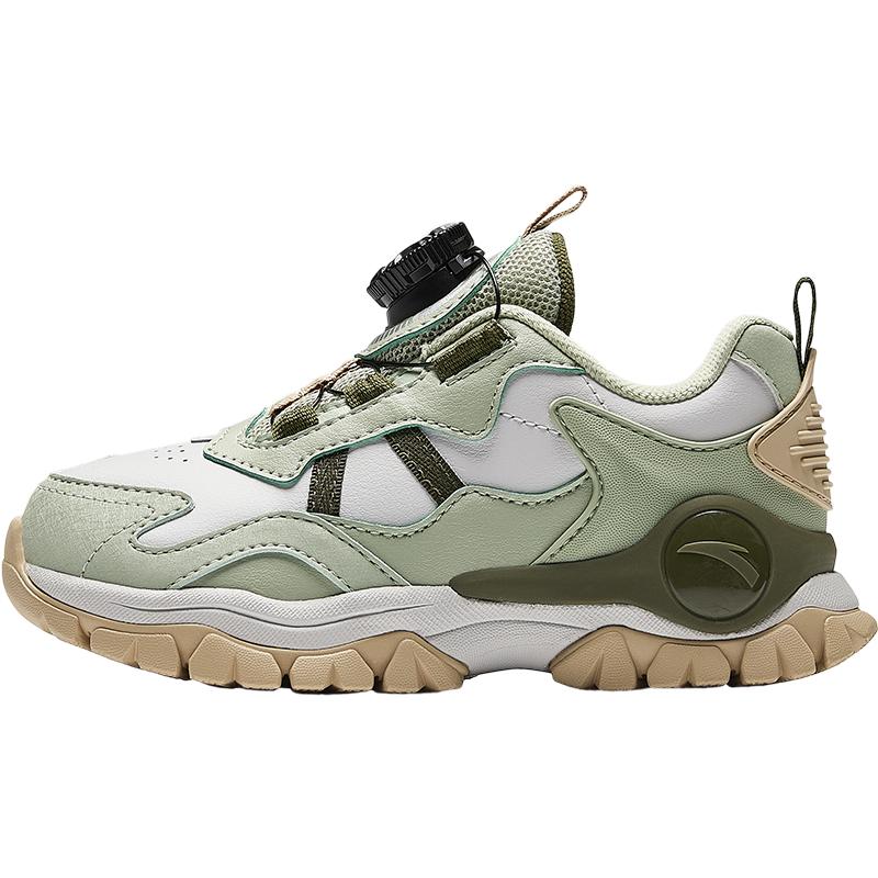 

Anta Удобные Универсальные Легкие Амортизирующие Низкие Повседневные Кроссовки Детские кроссовки Зеленый A22449983-2 29