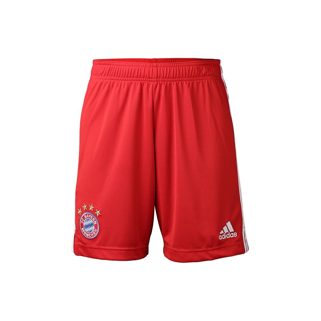 

New Adidas Bayern Munich FCB H SHO Casual Shorts Men s Red FQ2903 M
