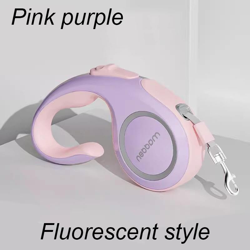 Nylon 3M 5M Trekktau Belte Slitesterk Gå Løpe Fleksibel Automatisk Forlengelse Små Medium Hunder Kjæledyr Trekktau Produkter