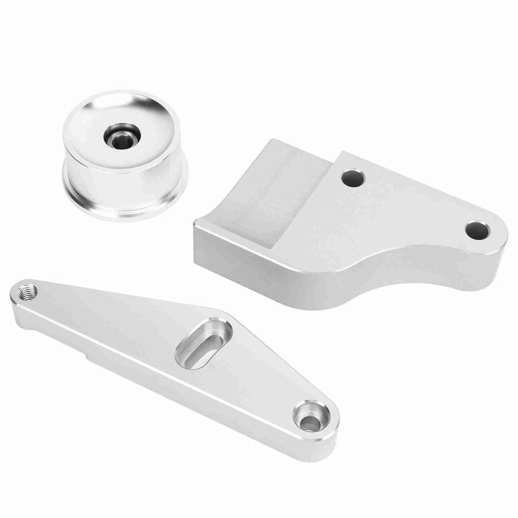 H22 Timing Belt Tensioner Adjustable Silver 304 Stainless Steel Replacement For Civic Si B18C B16 B18C1