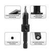 4pcs Adjustable Depth Countersink Drill Bit Set 4 Piece Set Countersunk Drilling Bit  Woodworking