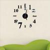 Fashion DIY Analog Wall Clock Sticker Art Design Office Living Room Decoration