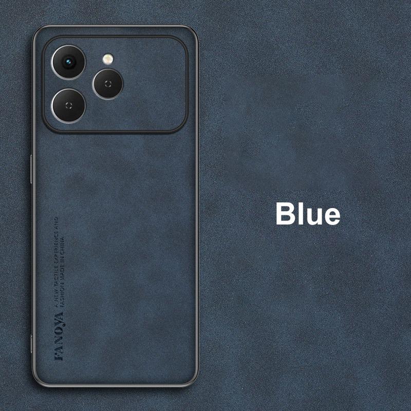 For Tecno Spark 40 4G Case Luxury PU Leather Phone Case For Tecno Spark40 Back Cover Silicone Shockproof Full Protection Coque