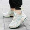 Women Fashion Air Cushion Platform Sneakers  Breathable Mesh Lace Up Wedge Sport Shoes Comfort Travel Casual Shoes