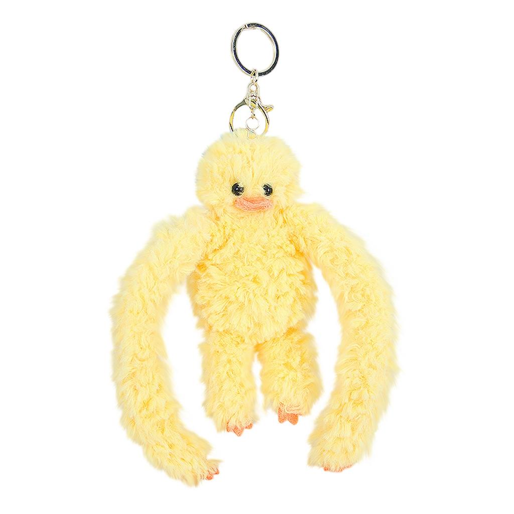 Baobaowa Doll Plush Toy Pendant Keychain Couple Doll School Bag Pendant Gift