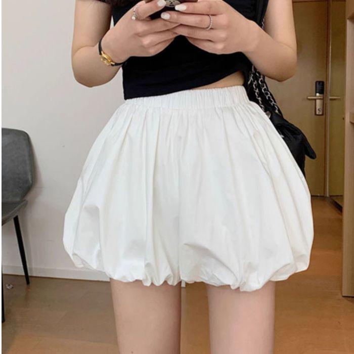 

Новые шорты Flower Bud для женщин, юбки на весну, маленькие узкие шаровары с высокой талией, повседневные широкие брюки XXXL