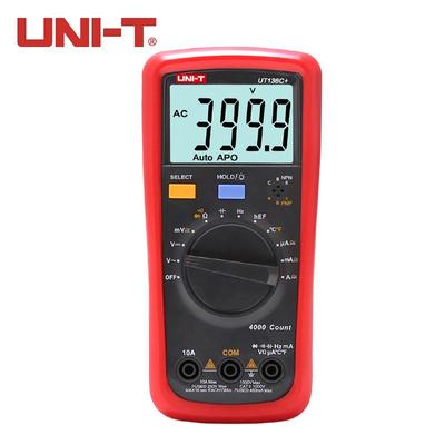 Multimètres numériques anti-brûlure à sélection automatique de la gamme Uni-T UT136B+ et UT136C+
