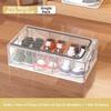 Stackable Transparent Shoe Box Folding Clothes Quilt Storage Box Durable Shoe Holder  Bedroom