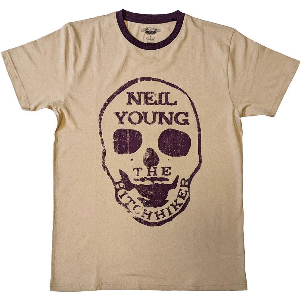 Neil Young Unisex Adult Hitchhiker T-Shirt
