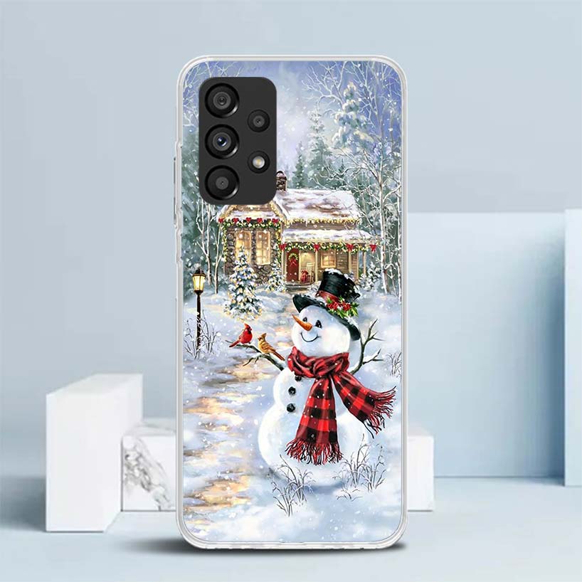 Weihnachts-Weihnachtsmann-Geschenk für Samsung Galaxy A17 A37 A57 A16 A26 A36 A56 A15 A14 A55 Handyhülle A13 A53 A25 A35 A24 A34 A23