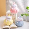 Kawaii Japan Bring Cat in Pumpkin Cat Plushie Stuffed Cute Kitten PLush Toys for Kids Girly Heart Plush DOll Toys for Kids