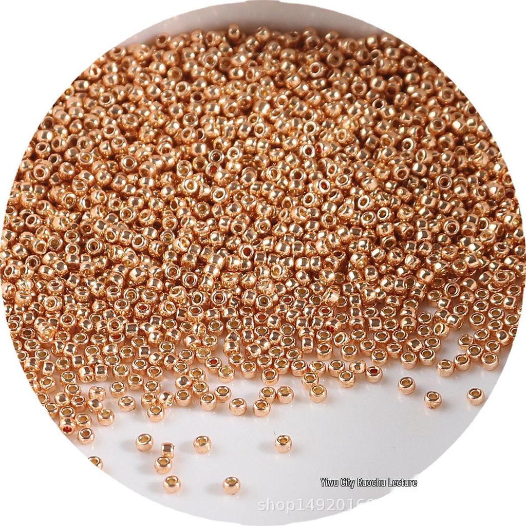 1.5/2mm TOHO Glass Seed Beads for DIY Handmade Hairpins, Niangfa, Embroidery, and Tassel Crafting.