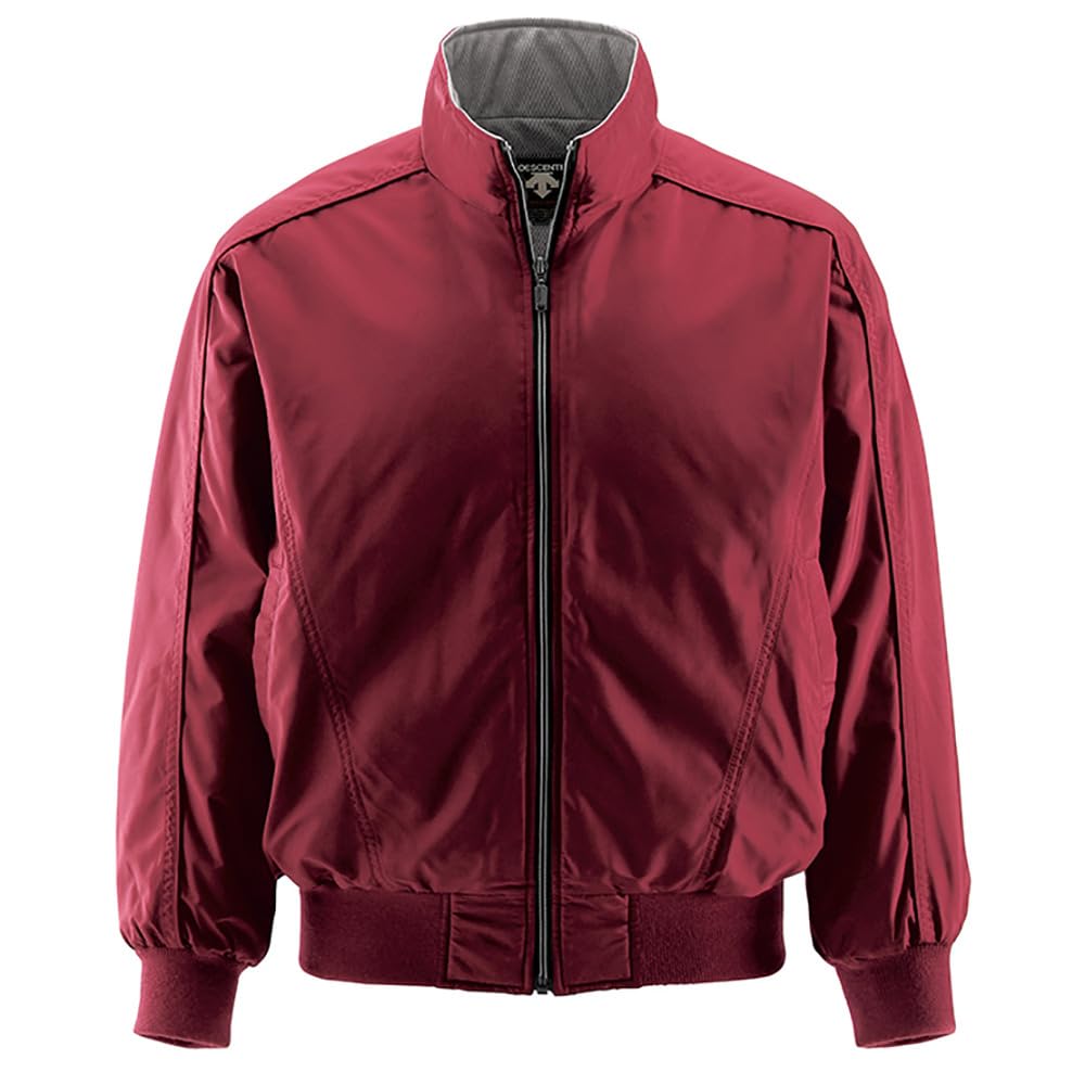 

DESCENTE Junior Elastic Titanium Thermo Jacket, Size 130, Dark Red, JDR-204