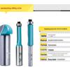 Dongcheng Electric Woodworking Router Bit Set with Bearing CN plug (adapter included)