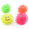 Random Baby Elastic Toy Vent Ball Glowing Hair Flash Ball Elastic Glow Hair Ball LED Light Up Toy