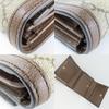Used GUCCI Tri-fold wallet 523174 Sherry line Ofidia leather Brown Accessory