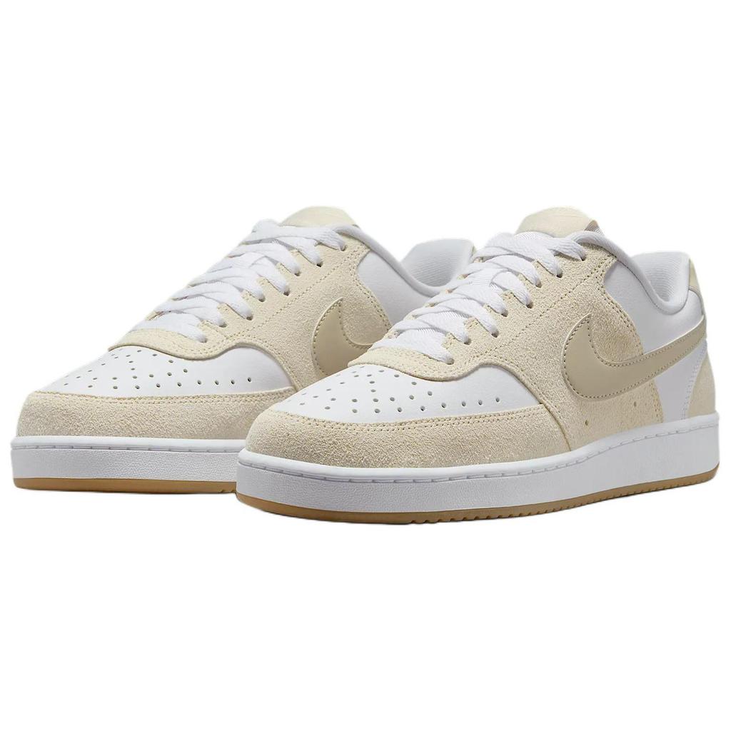 Nike Court Vision Low Pale Ivory White Gum Light Brown Light Orewood Brown Women's  IB4014-110