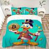 3pcs set Donald Duck1pc of quilt cover+2pcs of pillowcase, no core, print bedding, All Seasons Bedroom Setting033
