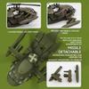 Black Hawk Kampfhubschrauber Simulation Diecast & Spielzeugfahrzeuge Geräusche & Licht 1:64 Legierung Militärische Sammlung Modell Metallflugzeug