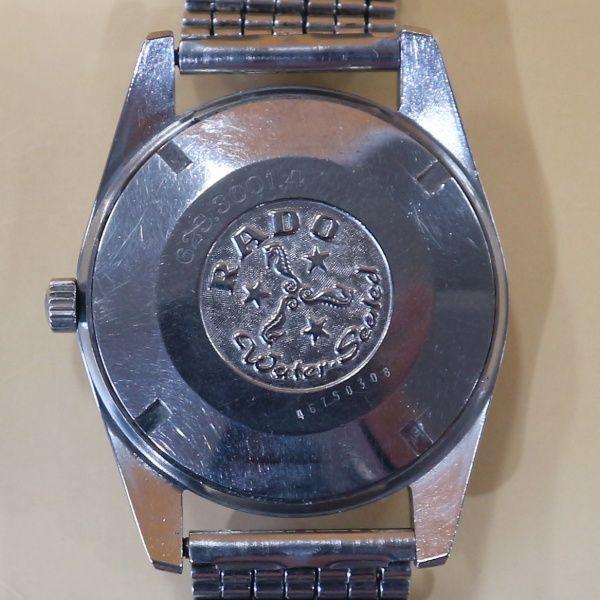 Used Used operation item RADO/Rado Golden Hoese manual winding mechanical wristwatch waterproof/water shield calendar