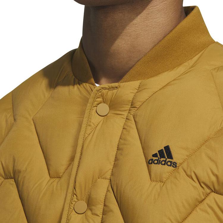Men's Jacket Adidas Down Jacket Unisex Yellow