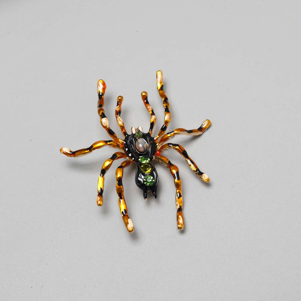 Bag Ornament Big Spider Badge Clothes Backpack Poisonous Spider Brooches  Trousers
