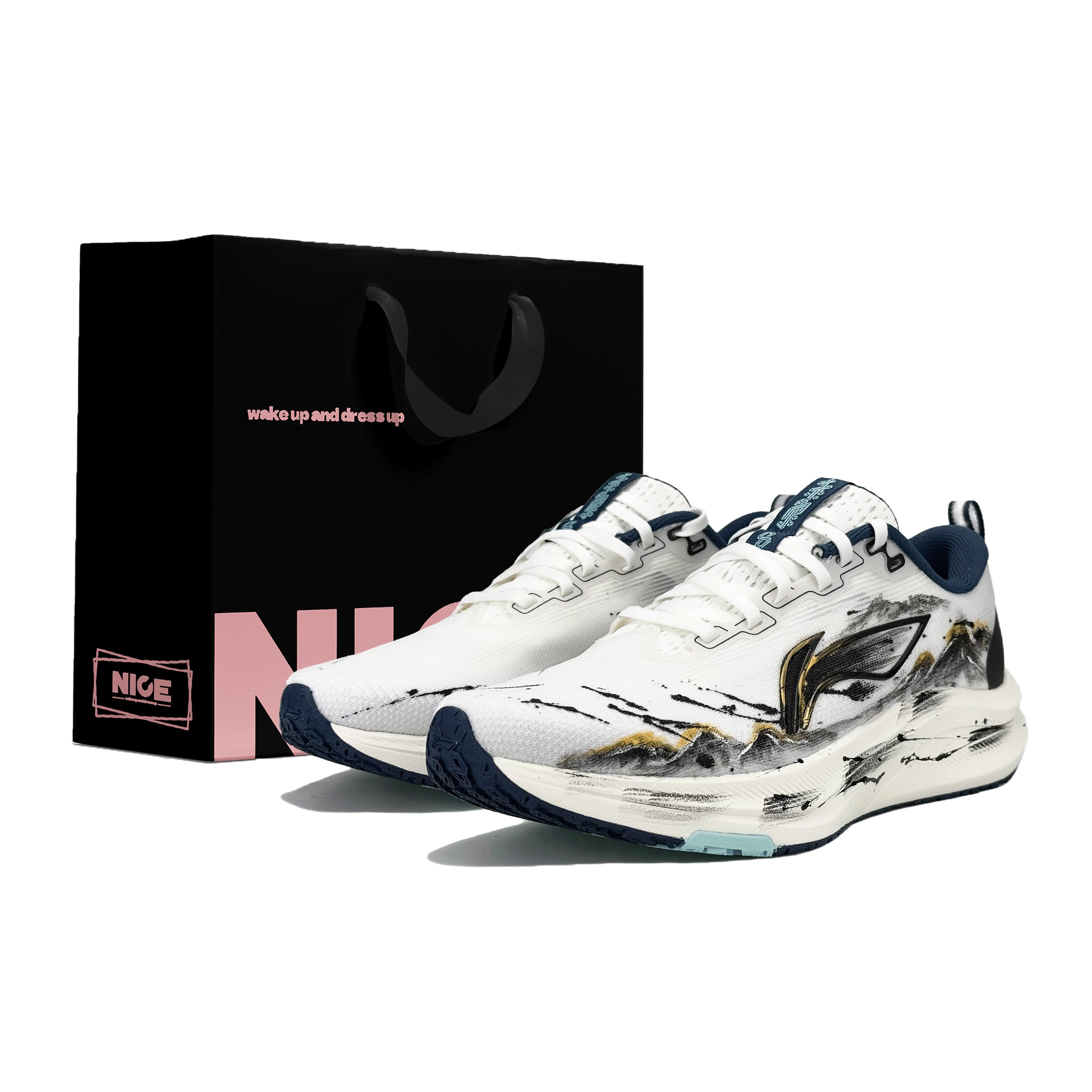 Li Ning Red Hare 8 Амортизация Скользкая Устойчивость к истиранию Низкие ARPV001-1(Команда169-Счастливая) 39.5