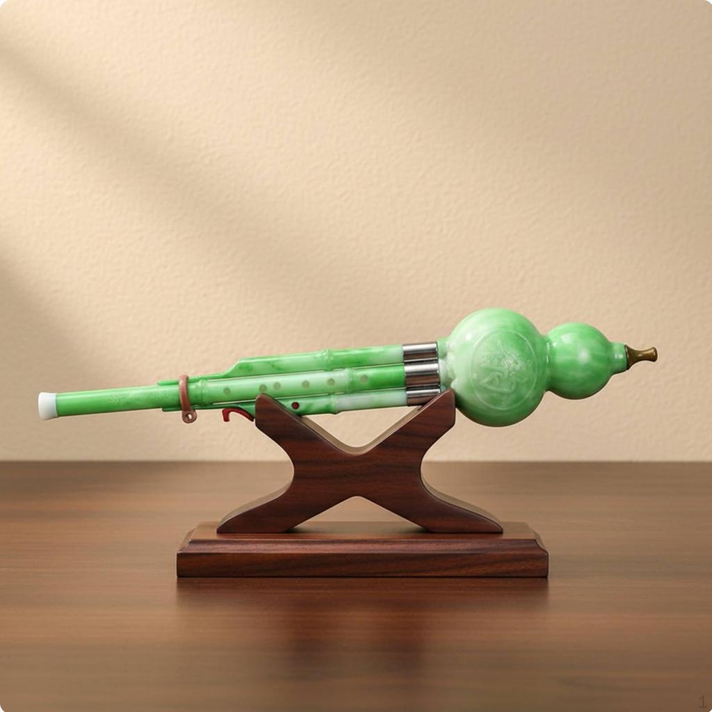 Gourd Flute Chinese Handmade Hulusi Easy to 7Hole Hole Cucurbit Good Airtightness