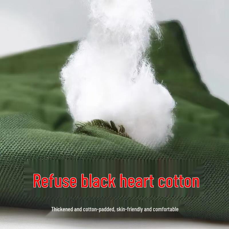 Long Windproof Fleece-Lined Cotton Parka